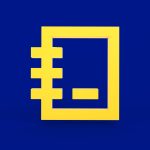 notebook icon front side